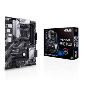 90MB14U0-M0AAY0 Prime B550Plus AMD AM4 R3 ATX Gaming Motherboard