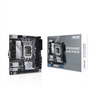 PRIME H610I-PLUS D4-CSM Socket LGA1700 Intel H610 DDR4 SATA3 & USB3.2 M.2 Mini ITX Motherboard
