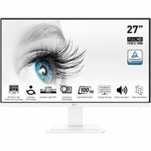 MSI PRO MP273AW 27" 16:9 Full HD 100Hz IPS LCD Monitor, Matte White