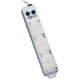 Tripp Lite Ps-607-hg-oem 15A 7 Ft. Patient-Care Vicinity Medical Hospital Grade 6 Outlet Power Strip - All