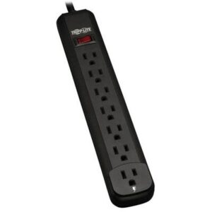 Tripp Lite PS725B 7 Outlet Power Strip 5 15R Black- 25 Ft.