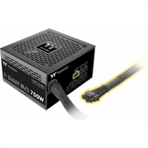 Thermaltake PS-SPD-0750MNFABU-3 Smart BM3 750W 80Plus Bronze ATX 3.0 & PCIE 5.0 Ready Semi-Modular Power Supply