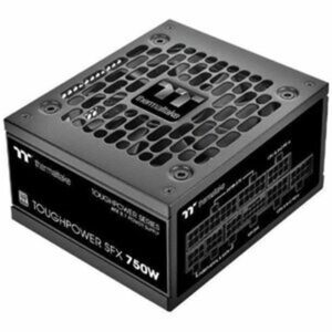 Thermaltake Toughpower SFX 750W 80Plus Platinum ATX 3.1 Standard Power Supply; 300W 12V-2x6 Connector Included; Full Modular; 90mm FDB Fan; PS-STP-075