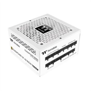 Thermaltake Toughpower GF A3 Snow Edition 1050W 80+ Gold Full Modular SLI/Crossfire Ready ATX 3.0 Power Supply; PCIe Gen.5 600W 12VHPWR Connector.