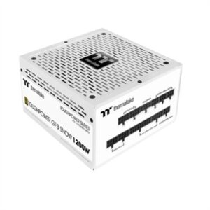 Thermaltake Toughpower GF3 Snow Edition 1200W 80+ Gold Full Modular SLI/Crossfire Ready ATX 3.0 Standard Power Supply, PCIe Gen.5 600W 12VHPWR.