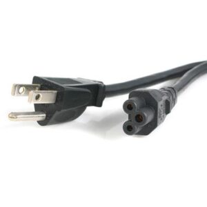 StarTech 6' Standard Laptop Power Cord, 18 AWG