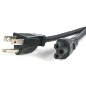 StarTech PXT101NB3S10 Cable 10feet Standard Laptop Power Cord NEMA 5-15P to C5 Retail