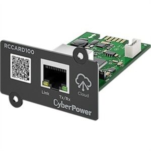 CyberPower RCCARD100 UPS Cloud Remote Monitoring Card, Black