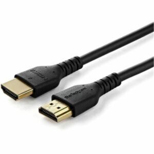 StarTech.com 4.9ft/1.5m Premium Certified HDMI 2.0 Cable W/Ethernet, High Speed 4K 60Hz HDR10 Durable Cord, Rugged HDMI Cord