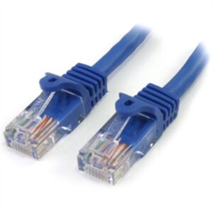 RJ45PATCH15 15 Ft Blue Snagless Category 5e- 350 MHz- UTP Patch Cable