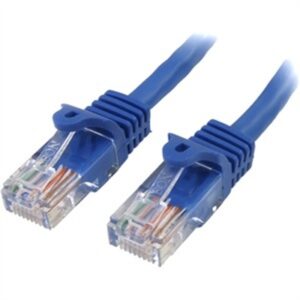 RJ45PATCH7 7 Ft Blue Snagless Category 5e- 350 MHz- UTP Patch Cable