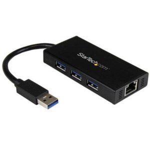 Portable USB 3.0 Hub w GbE TAA