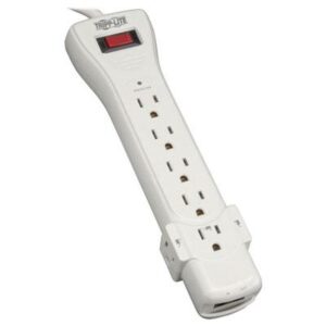 Surge Protector Strip 4-Outlet 4 USB Charging Ports 6ft Cord