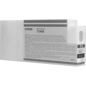 Epson Singlepack Matte Black T596800 UltraChrome HDR 350 Ml