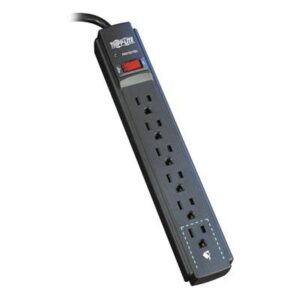 Tripp Lite Tlp615b Surge 6 Outlet Cord Black- 15 Ft. - All