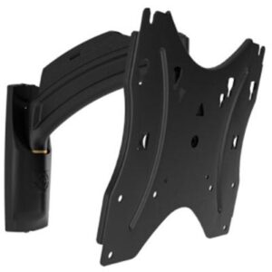 Chief Thinstall 10" Extension Single Arm Mount - for Displays 10-40" - Black - 10" to 32" Screen Support - 35 Lb Load Capacity