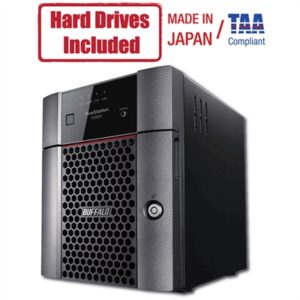 Buffalo Technology TeraStation 3420DN 4-Bay 8TB (2x4TB) Desktop NAS Server