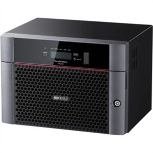 BUFFALO TeraStation TS5820DN4804 8-Bay NAS 48TB (4x12TB) with NAS-Grade Hard Drives Included Desktop Network Attached Storage