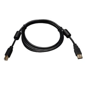 Eaton Tripp Lite Series USB 2.0 a to B Cable with Ferrite Chokes (M/M), 3 Ft. (0.91 M) - USB Cable - USB Type B (M) to USB (M) - USB 2.0 - 3 Ft - Blac