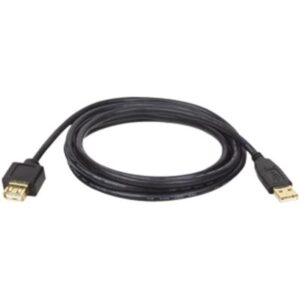 USB 2.0 Cable,Hi-Speed,M/F,3ft
