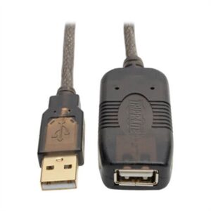 Tripp Lite U026-025 USB 2.0 Active Extension Repeater Cable (a M/F) 25 Ft. (7.62 M) 7.62 M USB a USB a USB 2.0 Male/Female Black