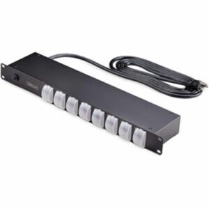8 Outlet 1U Rack Mount PDU