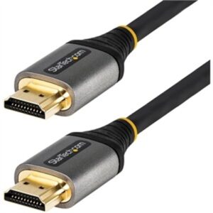 StarTech.com 6ft (2m) HDMI 2.1 Cable 8K - Certified Ultra High Speed HDMI Cable 48Gbps - 8K 60Hz/4K 120Hz HDR10+ EARC - Ultra HD 8K HDMI Cable - Monit