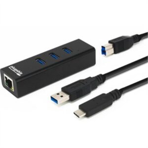 USB 3.0 Hub with Ethernet GbE