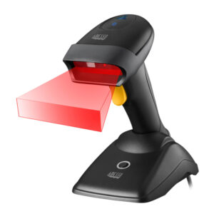 Adesso NUSCAN 2500 NuScan 2500 Bluetooth/2.4-GHz Dual-Mode Medical-Grade 2D Handheld Barcode Scanner with Charging Cradle