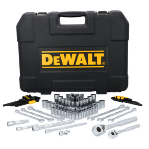 DEWALT DWMT45407 TOUGHSERIES 2 Drive Mechanics Tool Set with 100 Pieces plus Case, DWMT45407