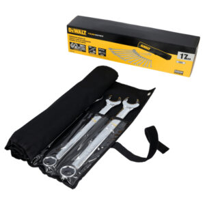 DEWALT DWMT45428 TOUGHSERIES 17-Piece SAE Combination Wrench Set plus Roll Pouch, DWMT45428