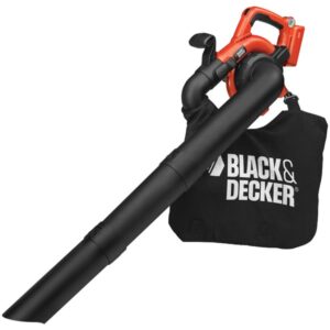 BLACK+DECKER LSWV36 40-Volt MAX* Cordless Leaf Blower and Vacuum with Collection Bag, Battery, and Charger, LSWV36