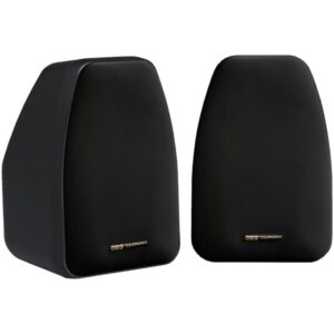 BIC America ADATTO DV52SI Adatto DV52si Indoor/Outdoor Weather-Resistant 125-Watt Bookshelf Speaker Set, 2 Count