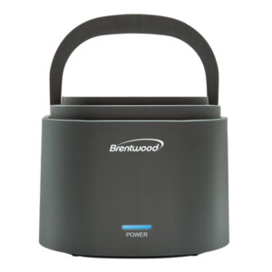 Brentwood ELB-600GRY 110-Volt 50-Watt 0.625-Qt. Portable Leakproof Electric Lunch Box (Gray)