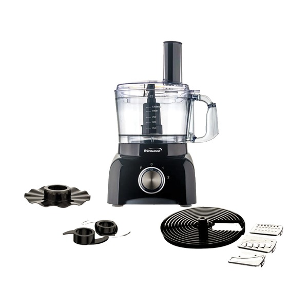Brentwood FP-585BK 8-Cup 350-Watt Food Processor