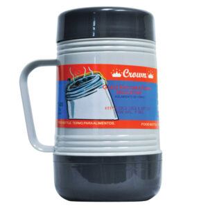 Brentwood FT05 Glass and Foam 17-Oz. Vacuum-Insulated Food Jar
