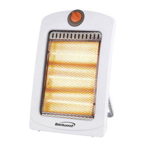 Brentwood H-Q1000W H-Q1000Q 1,000-Watt-Max Portable Quartz Space Heater, White