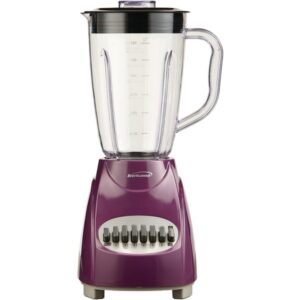 Brentwood JB-220PR 50-Oz. 12-Speed + Pulse 350-Watt Electric Blender (Purple)