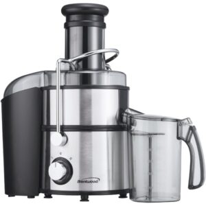 Brentwood JC-500 2-Speed 800-Watt Electric Juice Extractor with 34-Oz. Jar