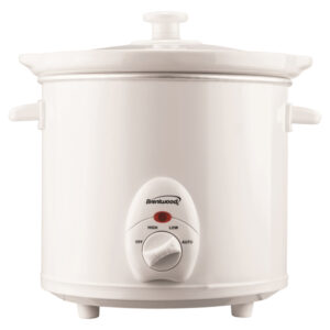 Brentwood SC-135W 3-Qt. 170-Watt Slow Cooker (White)