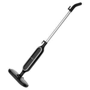 Brentwood STM-4000BK 1,100-Watt Hard-Floor Steam Mop for Tile and Wood with 3.59-Cup Water Tank, Carpet Glider, and 2 Mop Pads, STM-4000BK