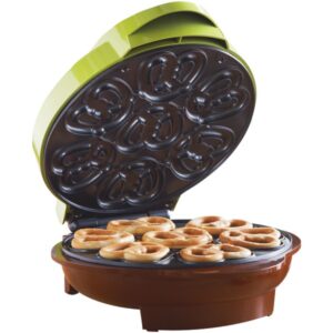Brentwood Just For Fun TS-251 Electric 6-Hole Nonstick Mini Pretzel Maker