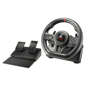 Subsonic SA5645-NG Superdrive SV 650 Racing Wheel with Pedal Set and Paddles for PS3, PS4, Xbox One, Xbox Series XS, Nintendo Switch/Switch 2, PC