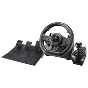 Subsonic SA5658 Superdrive GS 650-X Racing Wheel with Gearshift and Pedal Set for PS4, Xbox One, Xbox Series XS
