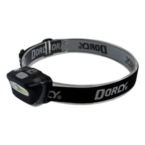 Dorcy 41-3095A Active Series COB LED 150-Lumen Headlamp with 3 Modes, Battery Powered, up to 65-Ft. Beam Distance, up to 2.5 Hours Run Time, 3 Pack