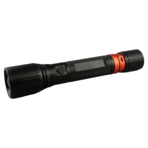 Dorcy 41-4396 Ultra HD Series Hybrid AA/Rechargeable LED 2,000-Lumen Aluminum Flashlight with 3 Modes, up to 1,312-Ft. Beam, up to 9 Hours Run Time