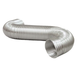 Deflecto A038/16-A Semi-Rigid 3-In. Diameter 8-Ft. Aluminum Duct