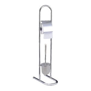EuroHome EW189 Bath 2-in-1 Toilet Brush and Toilet Paper Stand