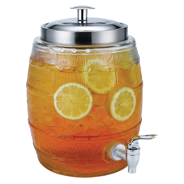 EuroWare EW65050 1.32-Gallon Mini Barrel Beverage Dispenser