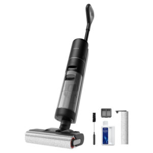 Dreame H-12Dual H12 Dual Vacuum and Mop, 4-in-1 Cordless Cleaner for Hard Multi-Surfaces, 1-Step Self-Cleaning with Hot Air Drying, 300 Watts, 16 kPa Suction
